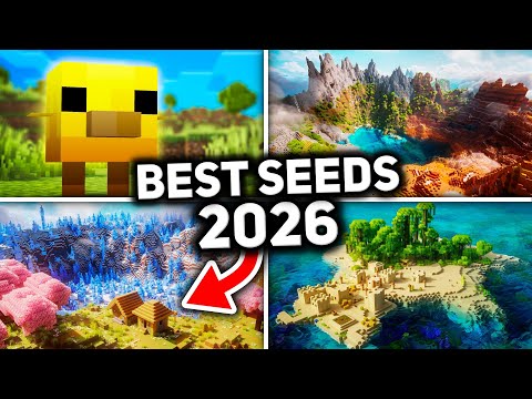 TOP 26 BEST NEW MINECRAFT SEEDS for 2026! (Bedrock & Java)