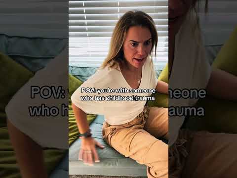 Understanding childhood trauma in a relationship