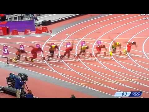 Usain Bolt medalha de Ouro em LONDRES nos 100 metros