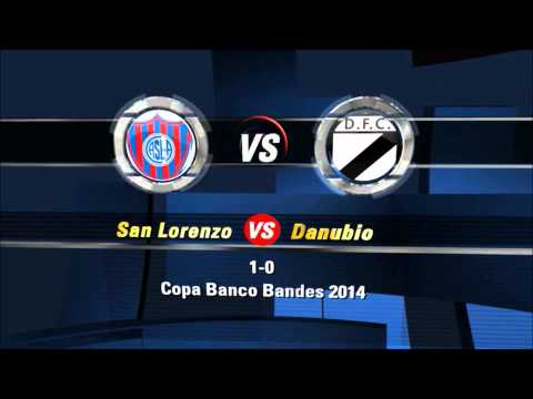 San Lorenzo 1   Danubio 0 - Gol de Angel Correa