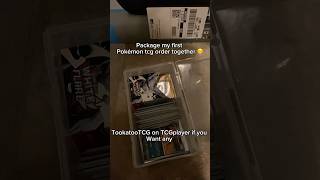 Pack my first ever Pokémon tcg order with me.  #pokemon #pokemonchannel #pokemontcg #packaging
