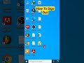 How To Sign Out User In Windows Computer