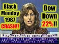 Stock Market Crash 1987 FNN Realtime Footage Part 1 2 Stockmarketcrash Stockmarket