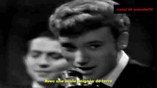 Johnny Hallyday - Avec une poignée de terre (Gene McDaniels - Hundred pounds of clay)