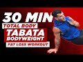 20/10 Bodyweight MetCon Circuit Training | BJ Gaddour Tabata Training Home Gym Workout Fitness