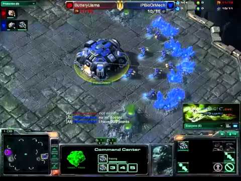 (eP)ButteryLlama[z] vs iPBioOrMech[t] - Part 1