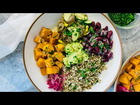 QUINOA RECIPE: Easy Quinoa Bowl | Vegan + Gluten-free