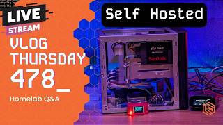 VLOG Thursday 478: Privacy, DNS, Self Hosted and Homelab Q&A