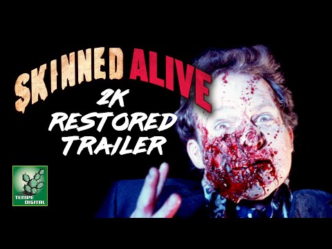 Thumbnail of the video: SKINNED ALIVE (1990) - 2K Restoration Trailer