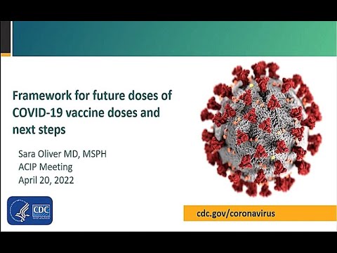 April 20, 2022 ACIP Meeting - Public Comment