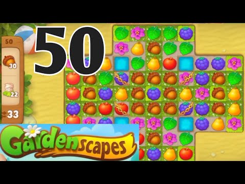 GardenScapes Level 50। Mobile Game। GardenScapes Gameplay  50। grand changer । Android Gameplay ।