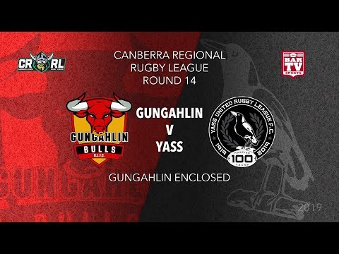2019 Canberra Region RL Round 14 - Gungahlin Bulls v Yass Magpies