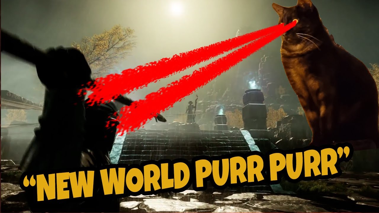 New World invincibility EXPLOIT is so easy even my CAT can do it