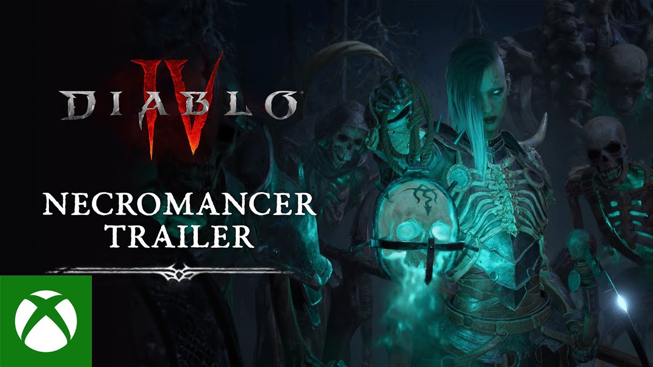 Diablo IV - Necromancer Cinematic Trailer - Xbox & Bethesda Games Showcase 2022 - YouTube