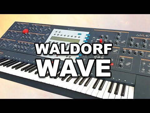 Waldorf Wave ✅ 16-Voice - Optimal Thermal Stability ✅ULTAR RARE From ´90s✅ Serviced ✅ USB Upgrade✅ Synthesizer LEGEND Like Yamaha CS, ARP Quadra, PPG WAVE, Jupiter 8, Oberheim image 15