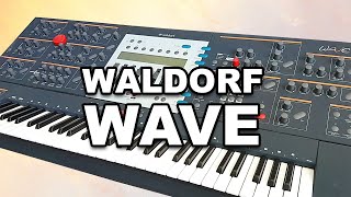 Video thumbnail for WALDORF WAVE - Synth Demo by synth4ever