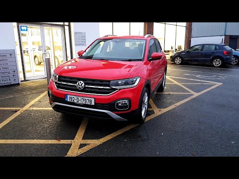 2019 Volkswagen T-Cross STYL 1.0 TSI M6F 115HP 26,950