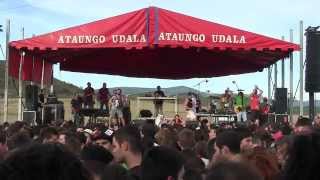 ESNE BELTZA. Nafarroa Oinez 2014. Zangoza "Gora herria"