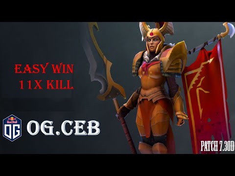 [Dota 2] OG.CEB - Legion commander l Solo MMR l Dota 2 Pro Gameplay