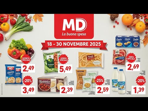 🌟 MD Volantino Dal 18 al 30 novembre 2025 – Preparati alle feste con sconti incredibili! 🎁