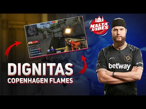 Dignitas vs Copenhagen Flames Hightlights - Malta Vibes 2021 CSGO