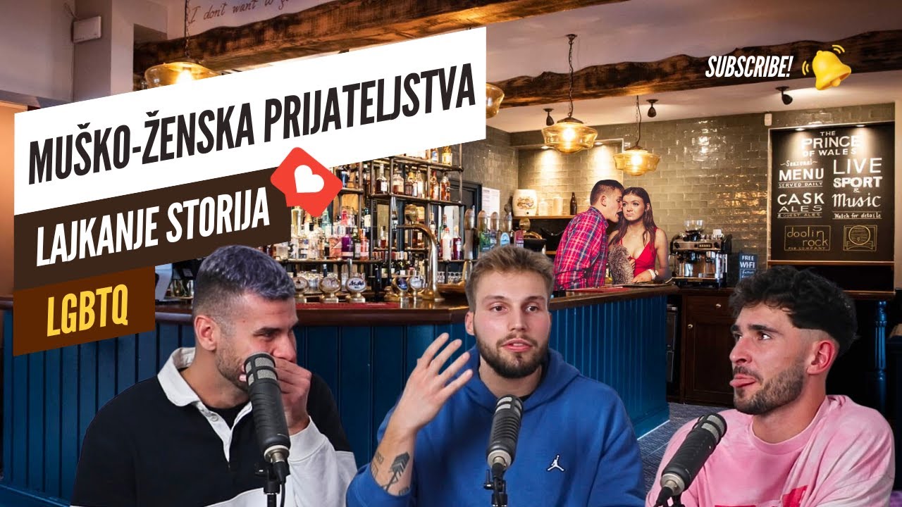 Muško-ženska prijateljstva, LGBTQ i lajkanje storija | 3SOMA podcast #epizoda8