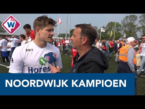Noordwijk voor tweede jaar op rij kampioen: 'We flikken het gewoon weer' - OMROEP WEST SPORT