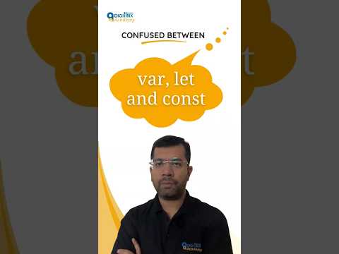 Var vs Let vs Const in JavaScript – Explained Simply for Beginners