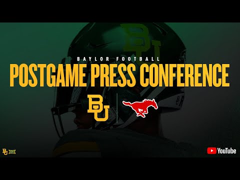 Baylor Football: Postgame Press Conference vs. SMU | September 6, 2025