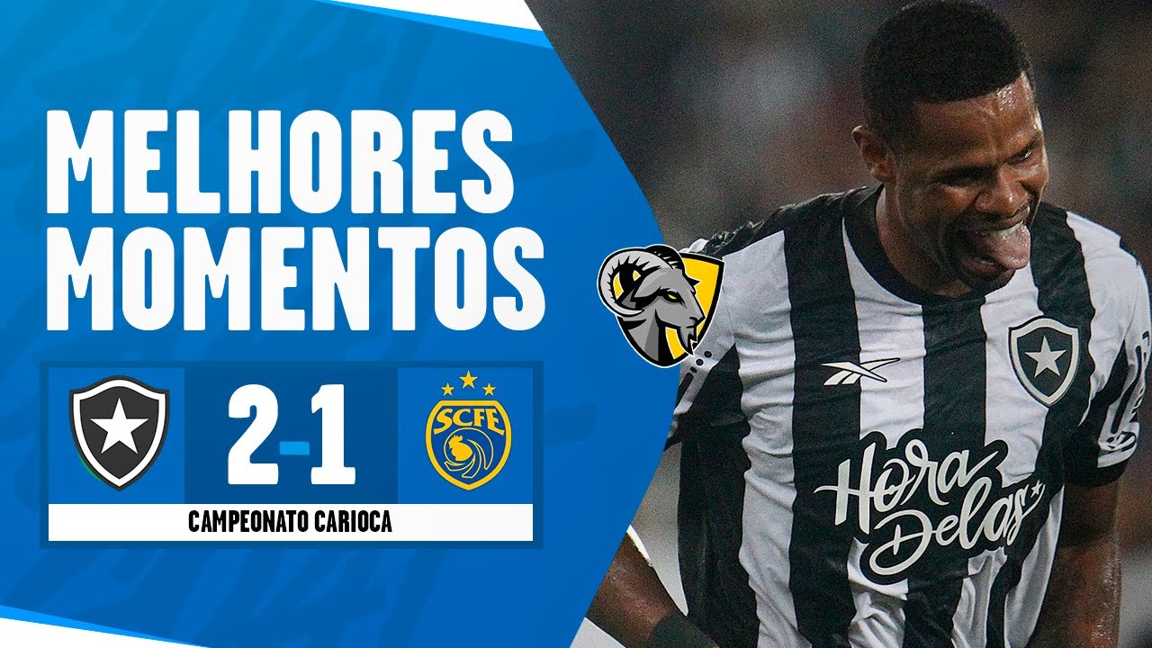 VÍDEO | Gols e melhores momentos da vitória do Botafogo sobre o Sampaio Corrêa de virada no Nilton Santos