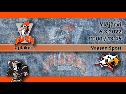 6.3.2022 Uplakers - Vaasan Sport (U14 AAA, Harjoituspeli) - Kenttä 1