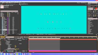 After Effects CS6 Tutorial - 118 - Awesome Graphics with the Text Editor Part 1