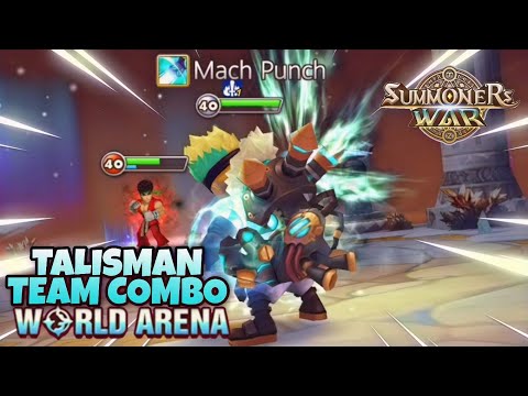 Talisman Team Combo in World Arena Ep. 2 - Summoners War