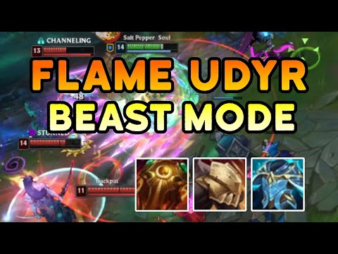 Udyr is UNKILLABLE with the new Sunfire Aegis