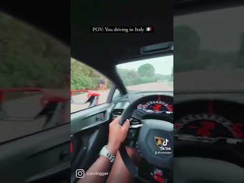 Thumbnail for POV: Driving the NEW 2022 Lamborghini Huracán Tecnica in Italy 🇮🇹 by @Carvlogger by Supercar
