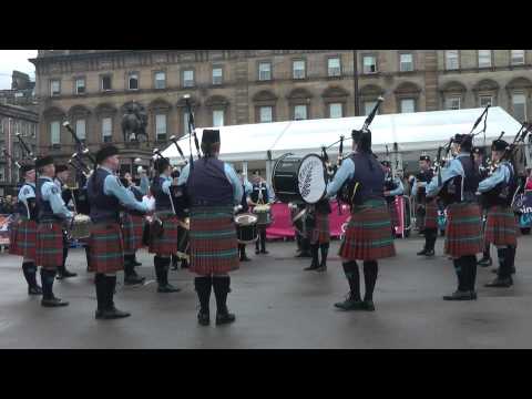 Piping Live 2015 - New Zealand Police at George Square