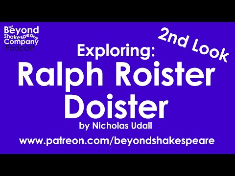 Ralph Roister Doister (Beyond Shakespeare, webcam, 2024)