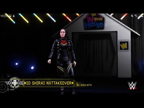 WWE 2K20 Io Shirai vs Charlotte Flair vs Rea Ripley at Nxt takeover in Your house