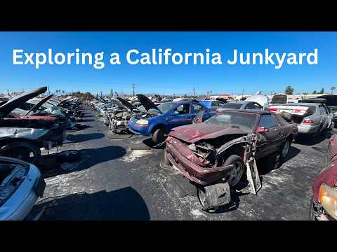 Exploring a Junkyard in Los Angeles - Checking out cool cars that are about to be scrap.