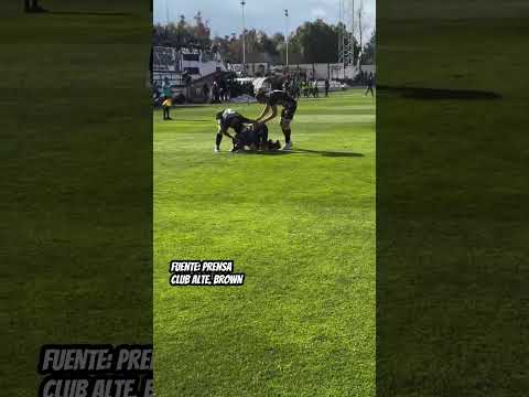 GOL SANTIAGO VILLALBA GIMNASIA MENDOZA ALMIRANTE BROWN PRIMERA NACIONAL 2025