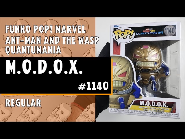 Vídeo relacionado con Funko Pop! Vinyl Marvel: Ant-Man Quantumania - Modok - M.O.D.O.K - Figura de Vinilo Coleccionable - Idea de Regalo- Mercancia Oficial - Juguetes para Niños y Adultos - Movies Fans