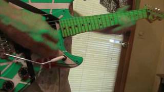 One Foot Out The Door solo - Van Halen