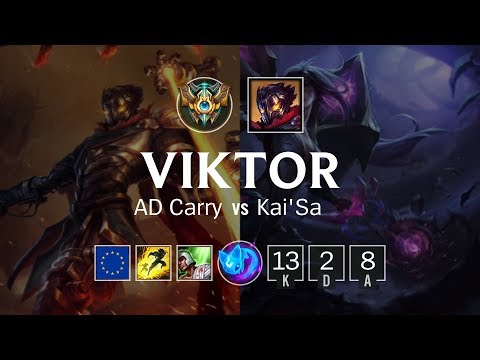 Viktor Bot vs Kai'Sa - EUW Challenger Patch 8.20