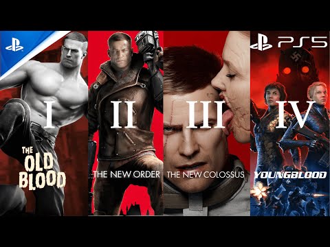 WOLFENSTEIN SAGA (COMPLETE) Gameplay Walkthrough FULL GAME - No Commentary 4K 60FPS | All Cutscenes