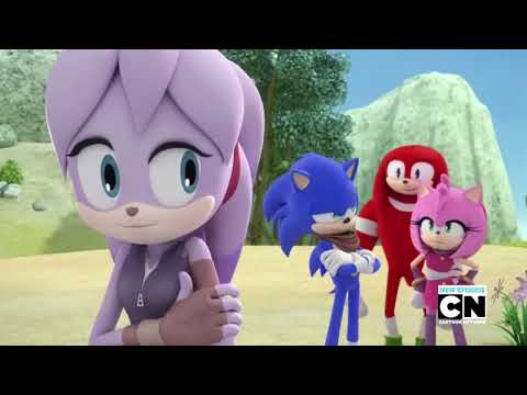Sonamy Jealousy Moments in Sonic Boom.