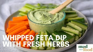 Whipped Feta Dip with Fresh Herbs