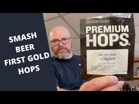 What Do First Gold Hops Taste Like? SMaSH Beer Experiment
