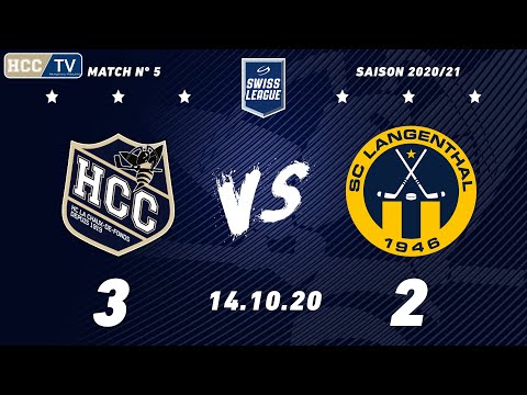 14.10.2020 HC La Chaux-de-Fonds - SC Langenthal (3-2)