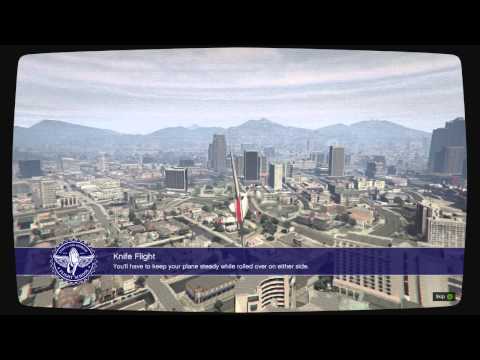 Grand Theft Auto 5 Part 28 Walkthrough Gameplay - Micheal At Flight School