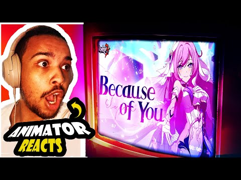 WOW! - Honkai Impact 3rd Animated Short: Because of You - Live Reaction and Analysis